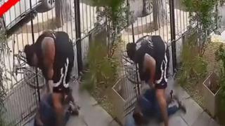 Fenomen Jahrein hırsızı yakalayıp fena dövdü! O anlar olay oldu