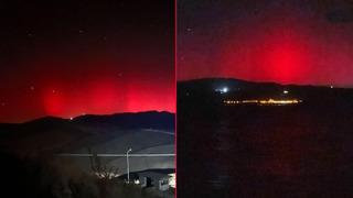 Sosyal medyada gündem oldu! Kutup Işıkları Türkiye'de ilk kez görüldü: İstanbul, Tekirdağ, Van, Balıkesir...
