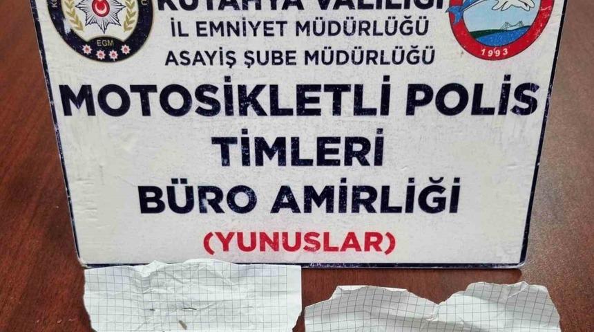 Kütahya’da Yunus Timleri uyuşturucu ele geçirdi