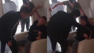 O anları sosyal medyadan paylaştılar! Metruk binaya götürüp 'Sevgilime yazdın' diyerek dövdüler