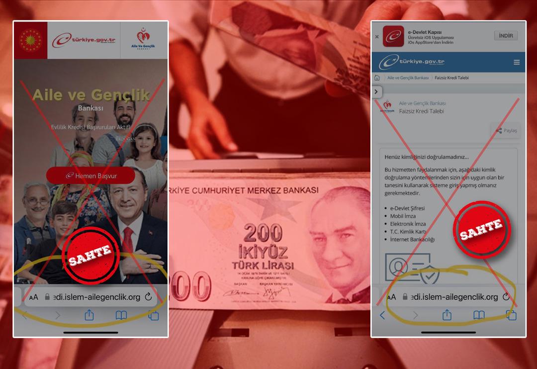 '&Ouml;nemli duyuru' başlığıyla a&ccedil;ıkladılar! Faizsiz 150 bin TL'lik evlilik kredisinde son gelişmeler merak ediliyordu 'Sahte internet sayfalarında y&ouml;nlendirme yapılarak...'