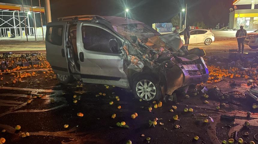 Erzurum'daki trafik kazasında 1 kişi öldü, 3 kişi yaralandı