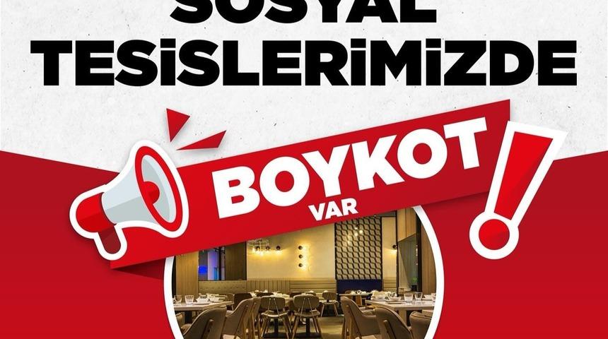 Bayrampaşa Belediyesi’nden İsrail ürünlerine boykot kararı
