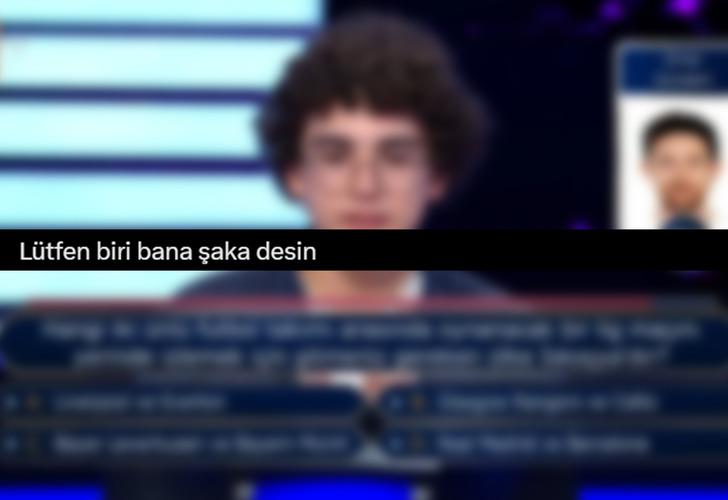 'Kim Milyoner Olmak İster'deki futbol sorusunda iki joker kullandı, sosyal medyanın diline düştü! "Lütfen biri şaka desin" G1