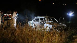 Siirt'te feci kaza! 6 kişi hayatını kaybetti, otomobil yandı