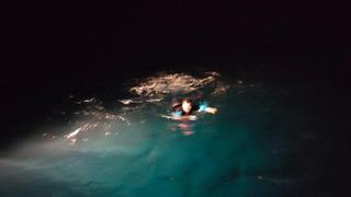 Yüzerek Yunanistan'a geçmek istedi! Yakalandı