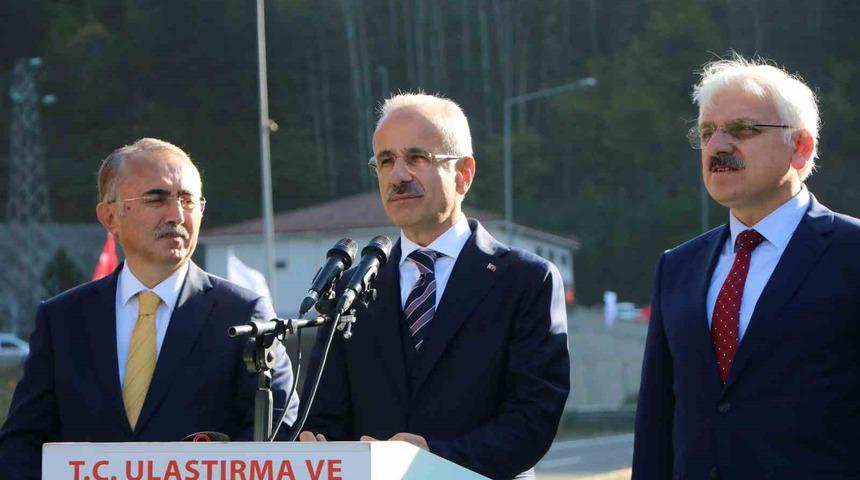 Bolu Dağı Tüneli törenle hizmete açıldı