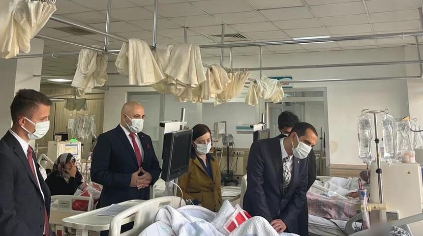 ‘Organ Bağışı Haftası’nda hastalara moral ziyareti