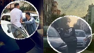 Tacizciyi sabahın köründe evire çevire dövdüler! Canına tak diyen kadın yardım isteyince adamı aracından indirdiler