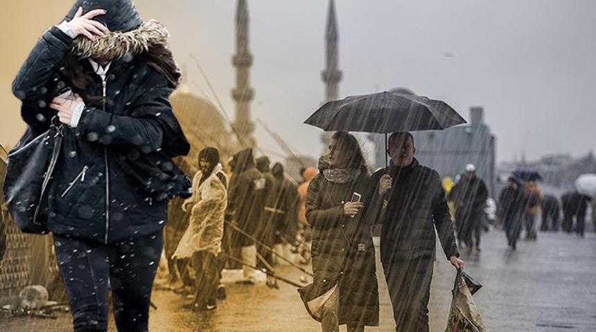  İstanbul'a yağmur, Anadolu'ya kar! Hava durumuyla ilgili beklenen haber... Tarih vererek duyurdu: Kuvvetli olacak!