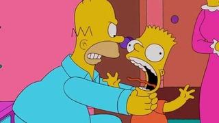 Simpsonlar'da Homer Simpson'ın Bart'ı boğduğu sahneler yer almayacak! Zaman değişti