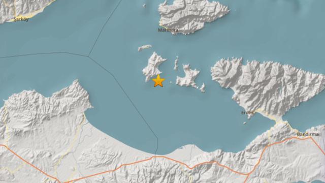 Son dakika: Marmara Denizi'nde 4.1 büyüklüğünde deprem! Çanakkale, Balıkesir, Tekirdağ ve İstanbul'dan hissedildi! Naci Görür'den açıklama