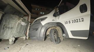 Balıkesir'den çaldığı servis aracını Bursa'da bırakıp kaçan şüpheli yakalandı