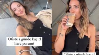 Ofiste 1 günde kaç TL harcıyorum? videosu sosyal medyanın gündemine yerleşti! Kullanıcılarının yorumları gecikmedi