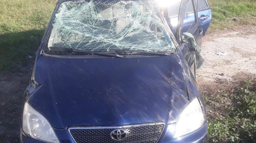 Otomobil kavşakta takla attı: 1 yaralı