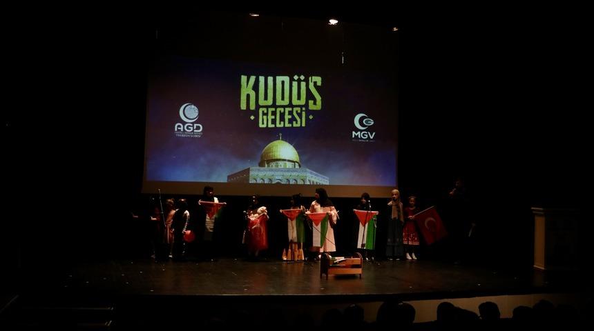 Trabzon'da "Kudüs Gecesi" programı düzenlendi