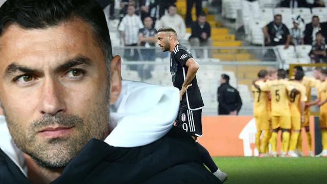 Beşiktaş galibiyeti unuttu! Taraftardan Burak Yılmaz'a tepki