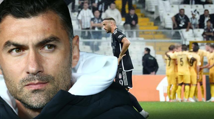 SON DAKİKA: Beşiktaş galibiyeti unuttu! Siyah-Beyazlılar Bodo/Glimt'e 2-1 mağlup oldu, taraftar taraftar Burak Yılmaz'a tepki gösterdi