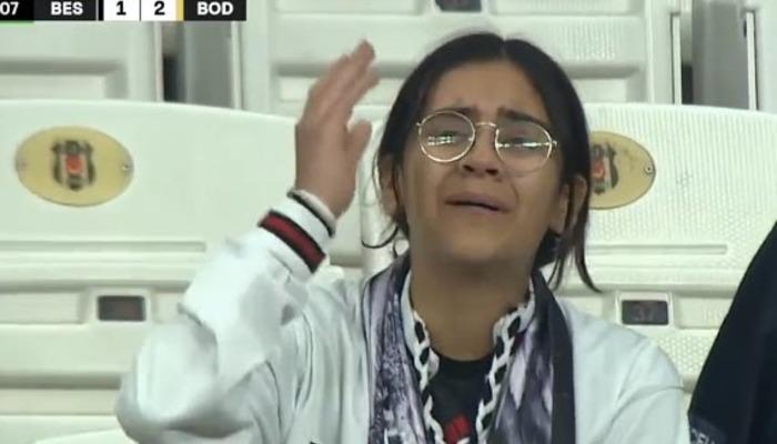 Beşiktaş Bodo/Glimt maçında tribündeki o görüntü gündem oldu!Beşiktaş
