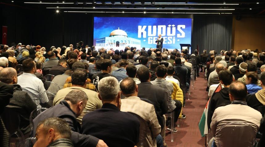 Samsun'da "Kudüs Gecesi" programı düzenlendi