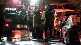 Şişli'de gecekonduda yangın! Bir kişinin cansız bedeni bulundu
