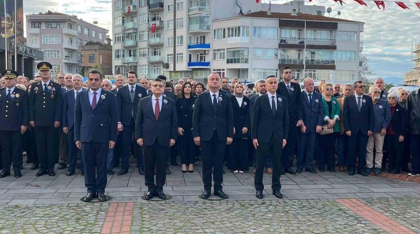 Sinop’ta 10 Kasım töreni