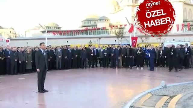 Yer: Taksim! 10 Kasım sabahı sosyal medyada gündem olan 'CHP çelengi unuttu' tartışması sonrası Mynet'e özel açıklama! İki ayrı fotoğraf... 