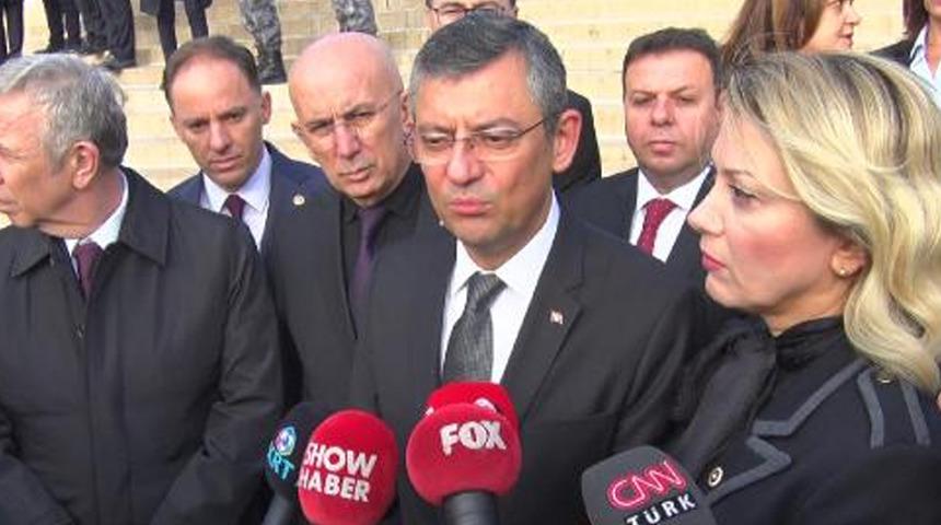 Özgür Özel: 'Devletin tüm kademeleri ile temaslarımız olacak'