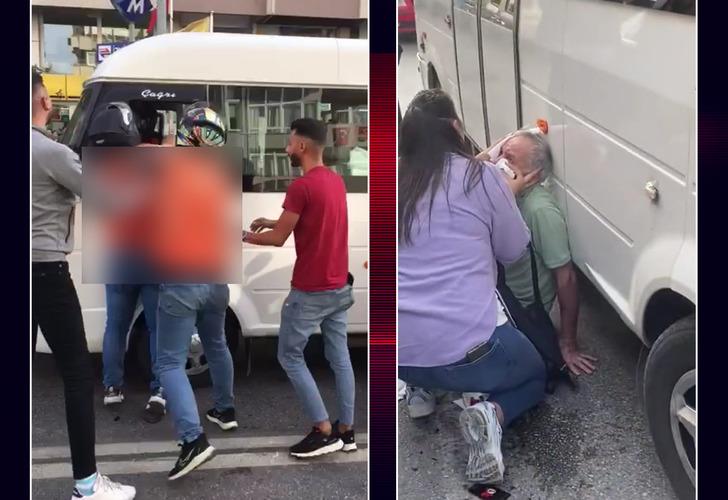 Yaşlı adamı aracının içinde öldüresiye dövdüler: İzmir'de motokurye dehşeti! Müdahalelere aldırmayıp vurmaya devam ettiler