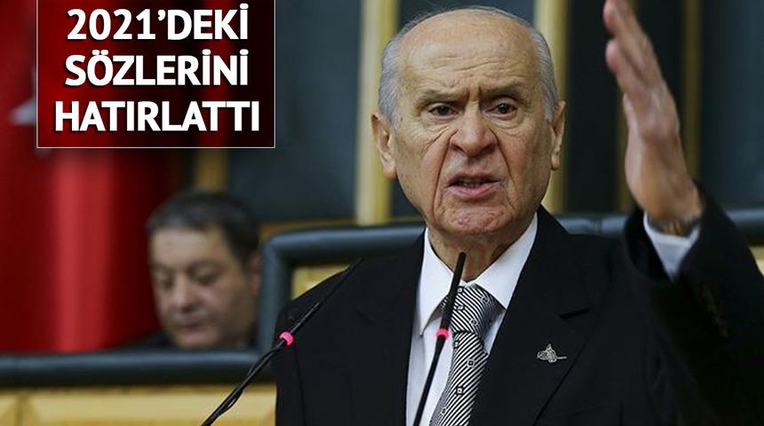MHP'den zehir zemberek AYM çıkışı! Bahçeli'nin 2021 yılındaki sözleri hatırlatıldı: Ya kapatacağız ya da...