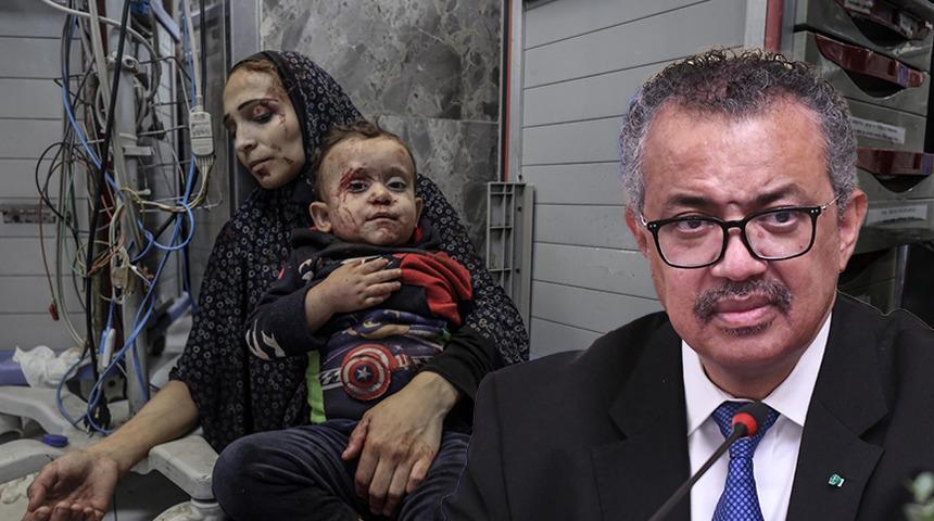 DSÖ Genel Direktörü Ghebreyesus: Gazze'de hiçbir yer ve hiç kimse güvende değil