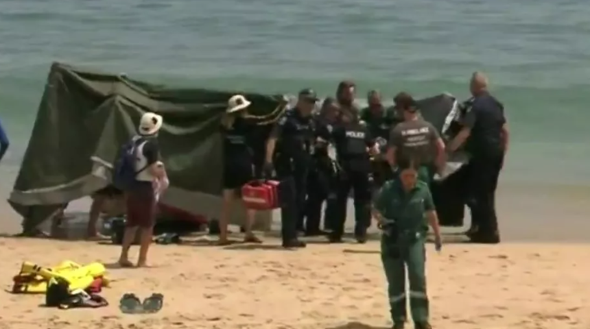 Her yer bir anda kana büründü! Köpek balığı yüzme dersi alan çocukların gözü önünde kadına saldırdı... Kafasından ve yüzünden yaralandı