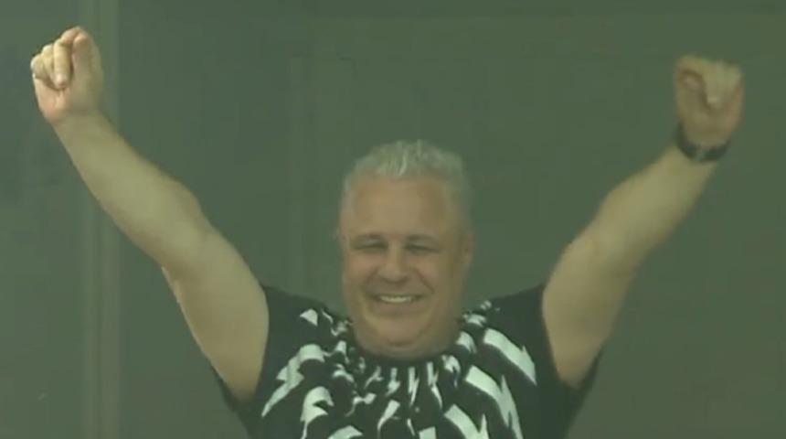 Marius Sumudica'dan maç sonunda dans şov! 3-0'lık galibiyetin ardından kendini tutamadı...