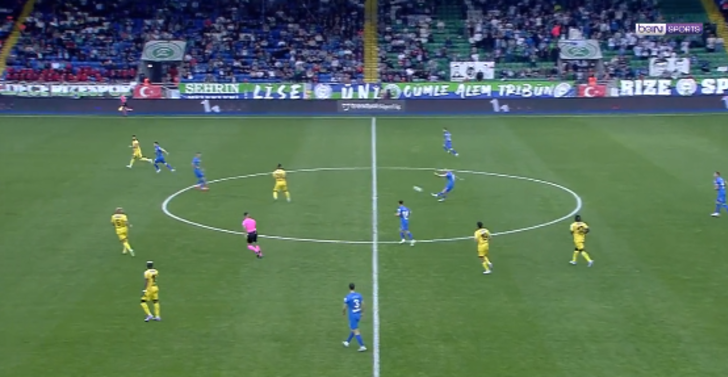 Çaykur Rizespor'da Jonjo Shelvey'den olağanüstü gol! Rakip kaleci bile ne olduğunu anlayamadı G3