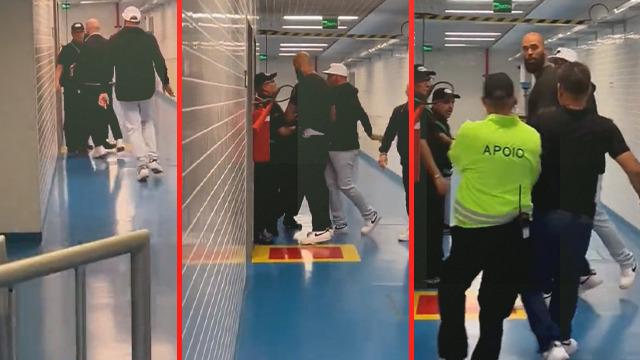 Her şey ilk 6 dakikada oldu! Brezilya Serie A'da kulüp hissedarı, maç oynanırken VAR odasını bastı!