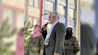 HÜDA-PAR mitingindeki maskeli gruba ait görüntüler gündem oldu! Ümit Özdağ savcıları göreve çağırdı