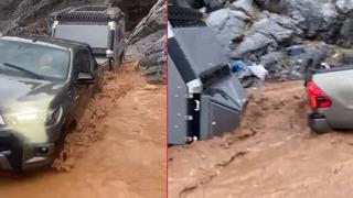 Muğla'da kuvvetli yağış sele yol açtı! Araçlar sürüklendi, tatilciler kabusu yaşadı