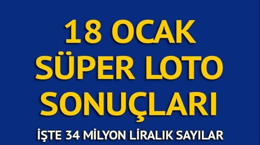 Süper Loto sonuçları 18 Ocak: Altı bilen oldu mu yoksa devretti mi? İşte 535. hafta Süper Loto sonucu