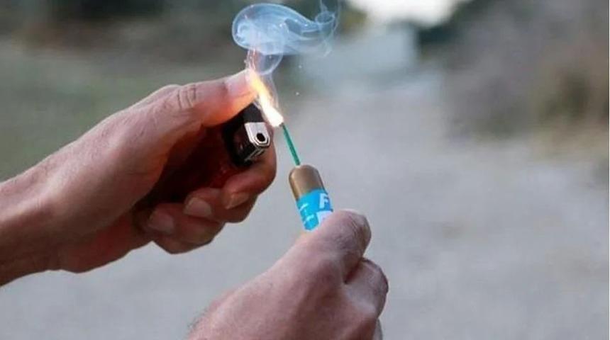 Kastamonu'da feci olay! Kayayı parçalamak için torpil kullanan imamın eli koptu