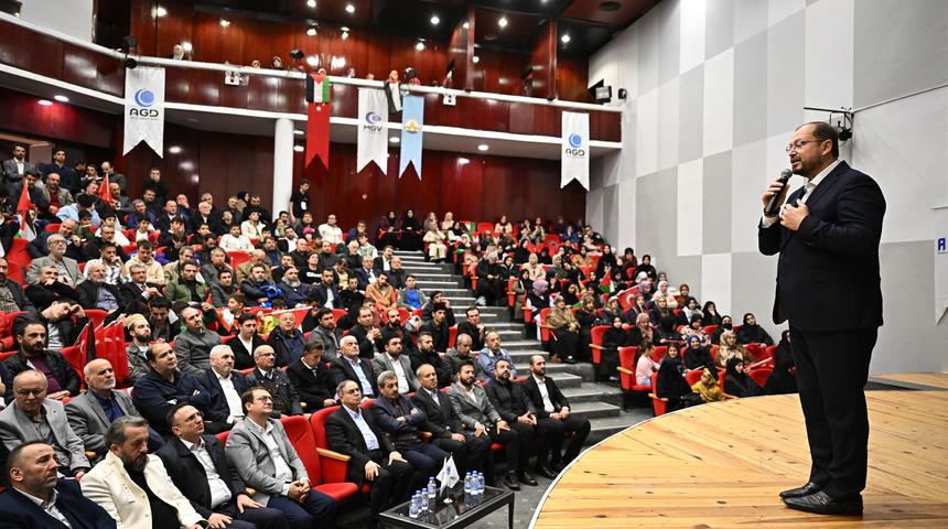 Edirne'de "Kudüs Gecesi" programı düzenlendi