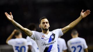Milli futbolcu Hakan Çalhanoğlu, Serie A'da en fazla gol atan Türk futbolcu oldu! Şükrü Gülesin'i geride bıraktı