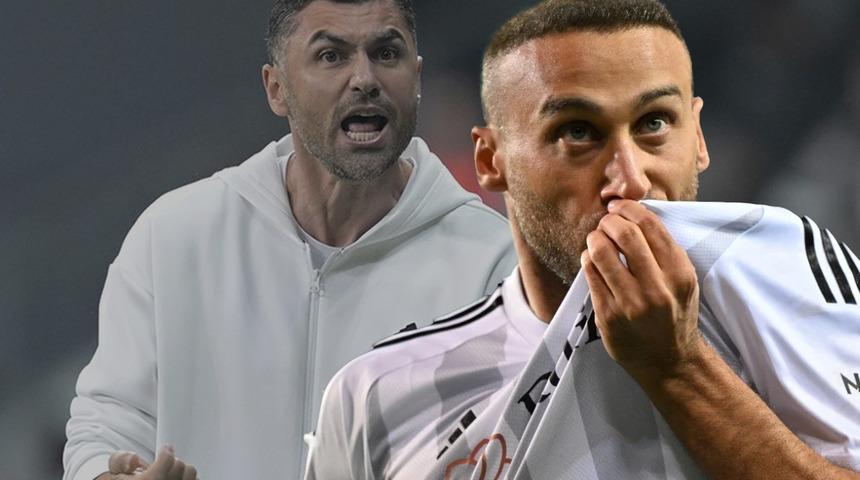 Burak Yılmaz'a beklemediği yerden tepki! Yaptığı açıklamaların ardından ilk hamle Cenk Tosun'dan geldi