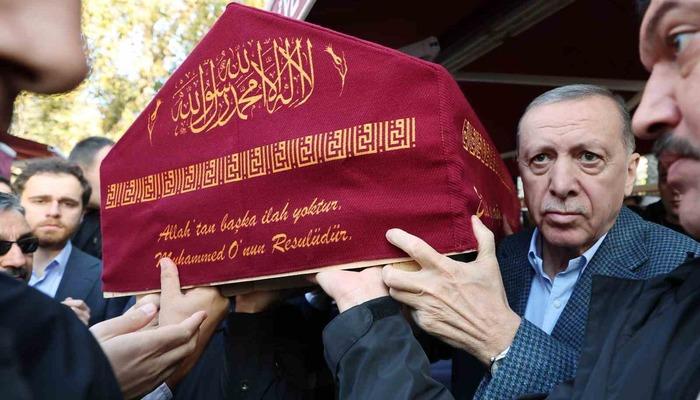 Cumhurbaşkanı Erdoğan, Hacer Coşan’ın cenazesine katıldı