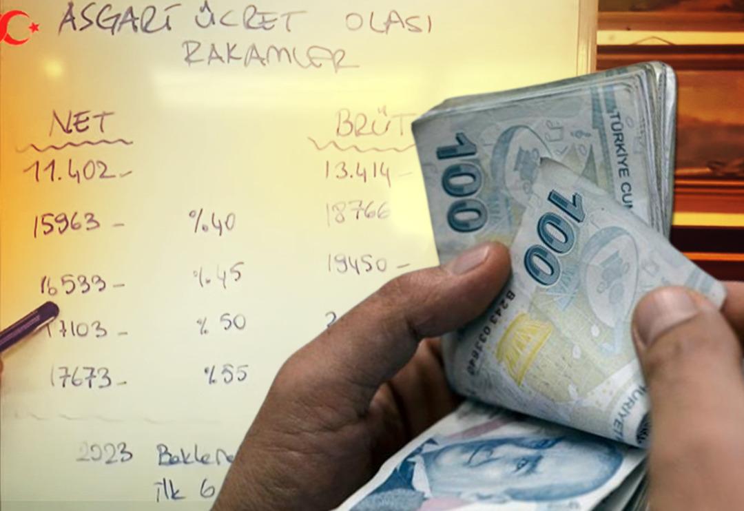 Asgari &uuml;cret zammında en g&uuml;&ccedil;l&uuml; olasılık: Y&uuml;zde 50 zamla 17 bin 100 TL! Enflasyon oranı cepte, g&ouml;zler refah payında