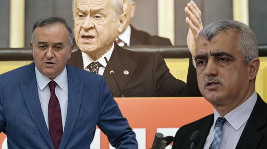 TBMM'de HEDEP-MHP gerilimi! Gergerlioğlu, Bahçeli'nin sözlerine tepki gösterince ortalık karıştı: Ağzını topla!