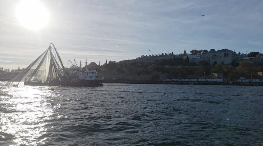 İstanbul'da gırgır ağı ile avcılık yapanlara 85 bin lira ceza! 