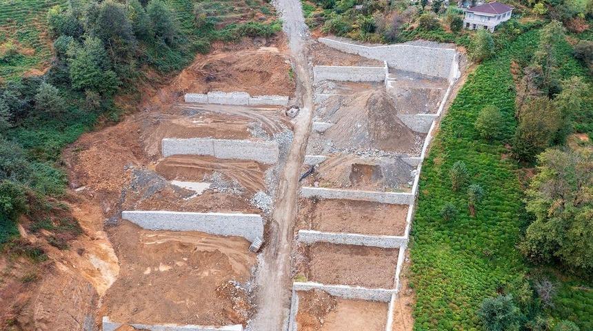 Rize Belediyesi&rsquo;nden 2 bin kişilik mezarlık takviyesi