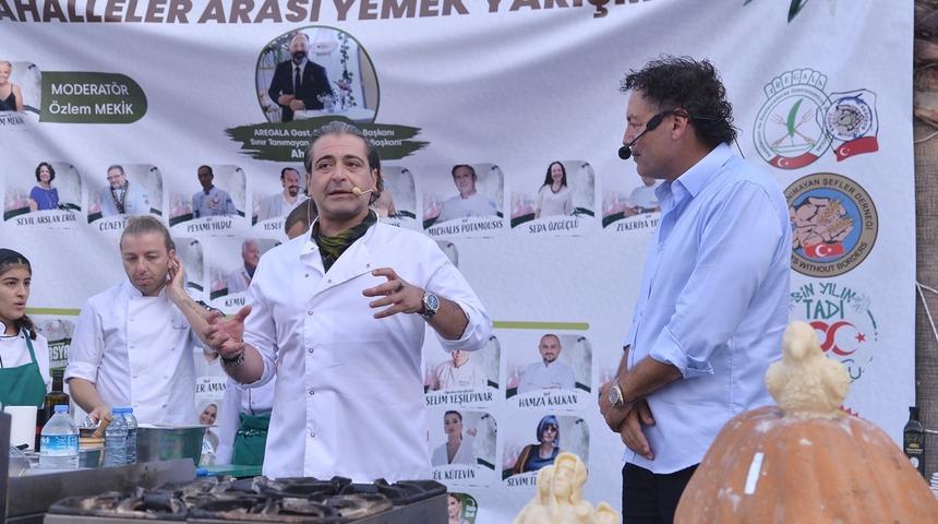 Ünlü şeflerden yemek şöleni: Milas'ta Zeytin Hasat Şenliği’nin 9’uncusu gerçekleşti