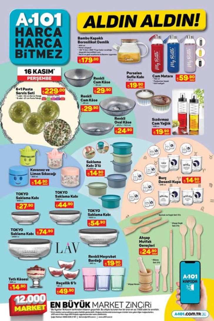 A101'den kaçırılmayacak fırsat! Su artıma cihazı 1.999 TL, 32 inch akıllı televizyon 4.099 TL! 16 Kasım 2023 A101 aktüel ürünler kataloğu G5