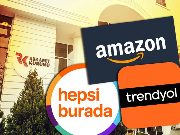 SON DAKİKA | Amazon Türkiye, Trendyol ve Hepsiburada hakkında soruşturma! Rekabet Kurumu duyurdu